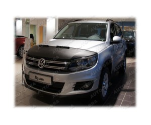 Volkswagen Tiguan 1 – kožený kryt/potah kapoty