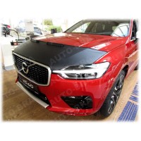 Kožený kryt/potah kapoty Volvo XC60 (2017+) - černý