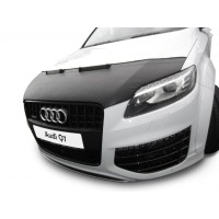 Audi Q7 (2005-2015) – kožený kryt/potah kapoty (vzhled carbon)