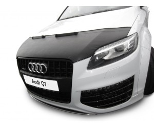 Audi Q7 (2005-2015) – kožený kryt/potah kapoty (vzhled carbon)