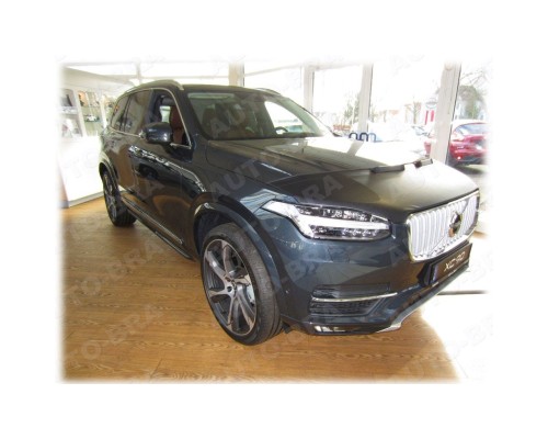 Kožený kryt/potah kapoty Volvo XC90 (2015+) - vzhled carbon