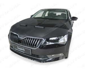 Škoda Superb 3 (2015+) – kožený kryt/potah kapoty