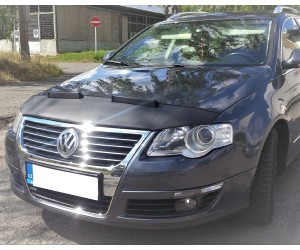 Volkswagen Passat B6 3C  – kožený kryt/potah kapoty, vzhled carbon 