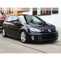 Volkswagen Golf 6, VI  - kožený kryt/potah kapoty