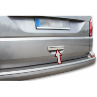 Nerezová krytka otevírání zadních dveří Volkswagen Transporter T6 (výklopné dveře)