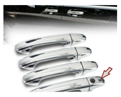 Nerezové kryty klik Mercedes Benz Vito/V-Klasse (W447) - s keyless GO