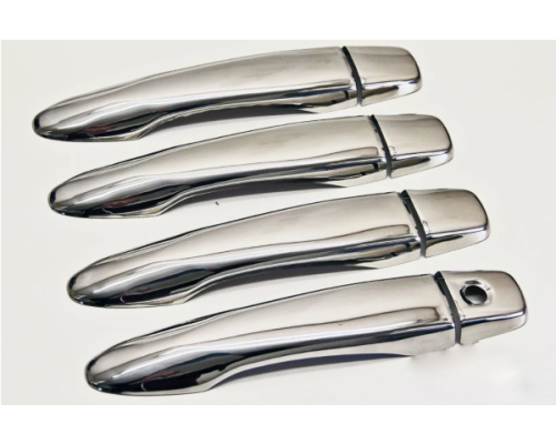 Nerezové kryty klik Renault Kadjar / Nissan Qashqai - verze bez Keyless Go