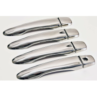 Nerezové kryty klik Renault Kadjar / Nissan Qashqai - verze s Keyless Go