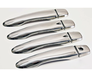 Nerezové kryty klik Renault Kadjar / Nissan Qashqai - verze s Keyless Go