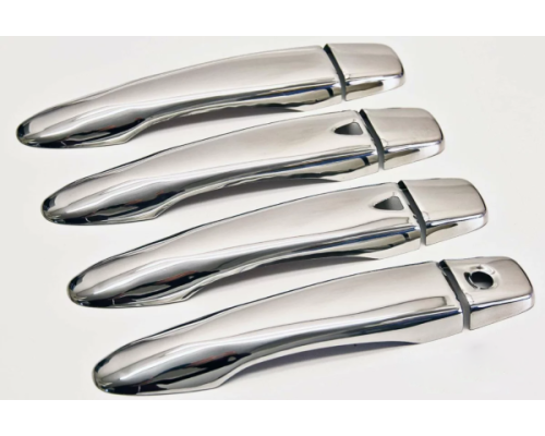 Nerezové kryty klik Renault Kadjar / Nissan Qashqai - verze s Keyless Go