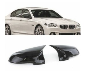 Kryty zrcátek BMW 5 F10/F11/F07 – vzhled carbon
