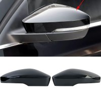 Plastové kryty zpětných zrcátek Škoda Octavia 3 - černé lesklé