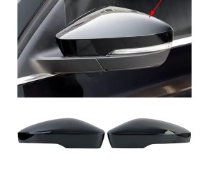 Plastové kryty zpětných zrcátek Škoda Octavia 3 - černé lesklé