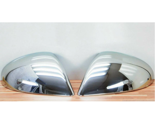 Nerezové kryty zpětných zrcátek Volkswagen Touareg (2010-2014)