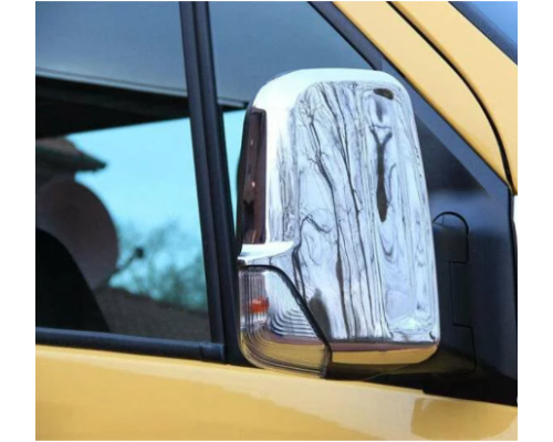 Nerezové kryty zrcátek Mercedes Benz Sprinter/Volkswagen Crafter (2006-2016)