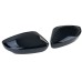 Plastové kryty zpětných zrcátek Škoda Fabia 3 (2014-2022) - černé lesklé