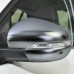 Kryty zpětných zrcátek Volkswagen Golf 6 - stříbrné matné