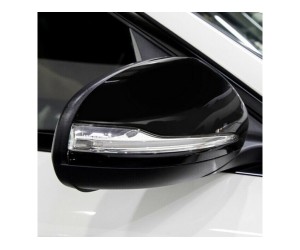 Kryty zrcátek Mercedes Benz C / E / GLC / S – černé lesklé