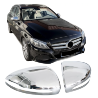 Kryty zrcátek Mercedes Benz E W213/S213/X213 (2016-2023) – nerezové