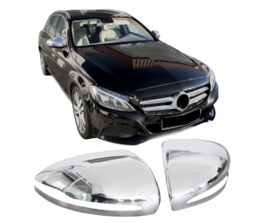 Kryty zrcátek Mercedes Benz E W213/S213/X213 (2016-2023) – nerezové