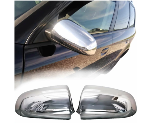 Nerezové kryty zpětných zrcátek Audi A3 / A4 / A6 (2003-2008)