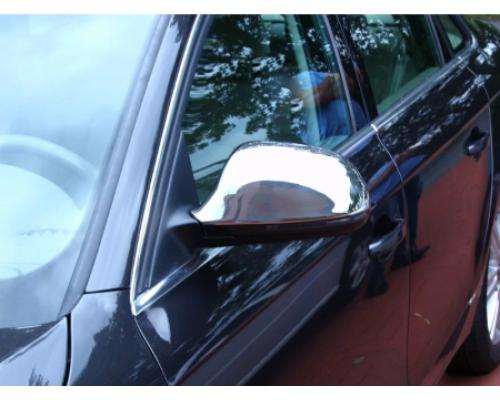 Nerezové kryty zpětných zrcátek Audi A3 / A4 / A5 / A6 / Q3