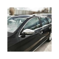 Nerezové kryty zpětných zrcátek Volkswagen Passat B7/CC