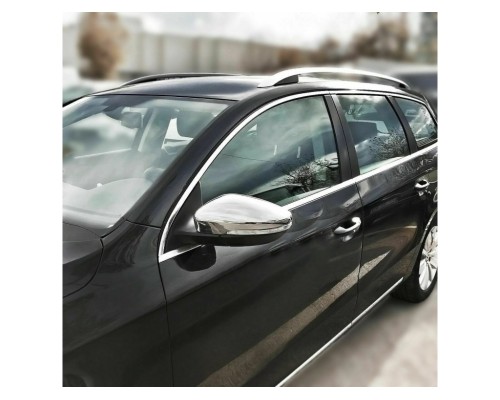 Nerezové kryty zpětných zrcátek Volkswagen Passat B7/CC