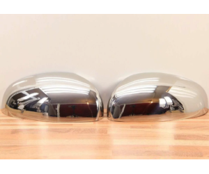 Nerezové kryty zpětných zrcátek Škoda Fabia 2 / Roomster