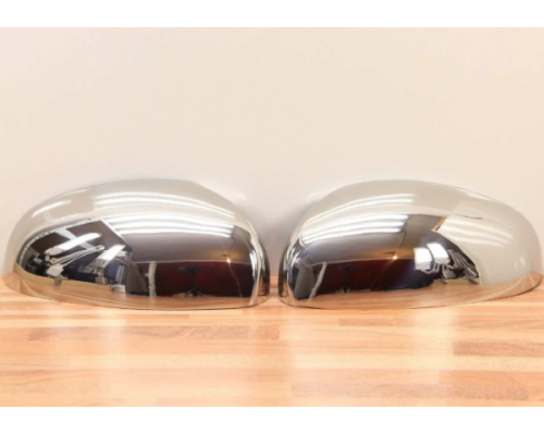 Nerezové kryty zpětných zrcátek Škoda Fabia 2 / Roomster