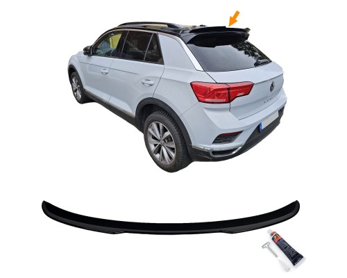 Zadní křídlo, spoiler Volkswagen T-Roc (2017+) - černé lesklé