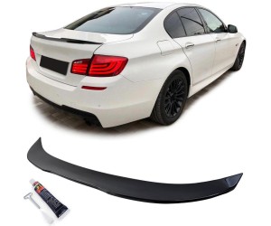 Zadní křídlo, spoiler BMW 5 F10 - černý lesklý (širší)