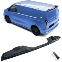 Zadní křídlo, spoiler Ford Transit/Tourneo Custom (2023+) - černý (křídlové dveře)