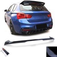 Zadní křídlo, spoiler BMW 1 F20/F21 (2015-2019) - černý lesklý