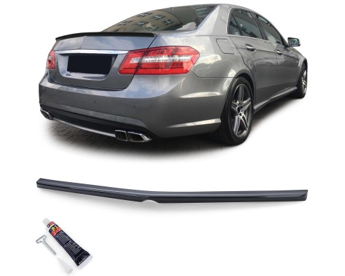 Zadní křídlo, spoiler Mercedes Benz E W212 sedan (2009-2016) černý lesklý
