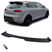 Zadní křídlo, spoiler Seat Leon 1P (2009-2012) - černé matné