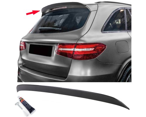Spoiler Mercedes Benz GLC classic (X253) - carbonový vzhled