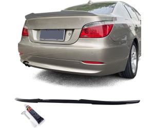 Zadní křídlo, spoiler BMW 5 E60 – černý lesklý (ducktail)