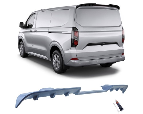 Zadní křídlo, spoiler Ford Transit/Tourneo Custom (2023+) - základ Sport (výklopné dveře)