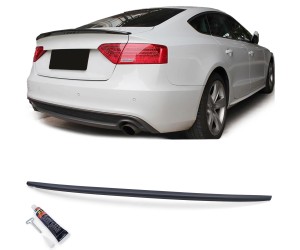 Zadní křídlo, spoiler Audi A5 8T/8F (2007-2016) - černé matné