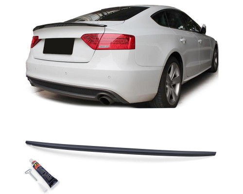 Zadní křídlo, spoiler Audi A5 8T/8F (2007-2016) - černé matné