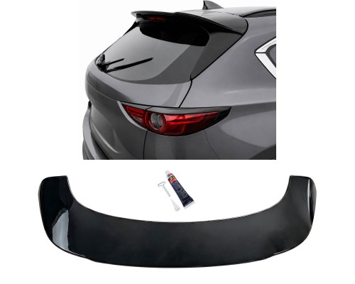 Zadní křídlo, spoiler Mazda CX5 (2017-2025) - černé lesklé