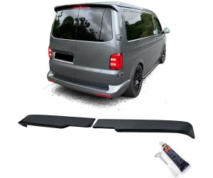 Zadní křídlo, spoiler Volkswagen Transporter T6 (2-dílný) - černý lesklý