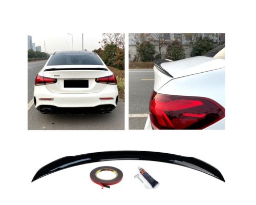 Zadní křídlo, spoiler Mercedes Benz A V177 - černý lesklý