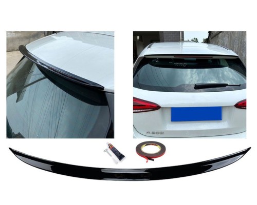 Zadní křídlo, spoiler Mercedes Benz A W177 - černý lesklý
