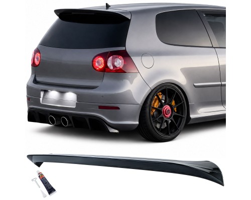 Zadní křídlo, spoiler Volkswagen Golf 5 - černý lesklý