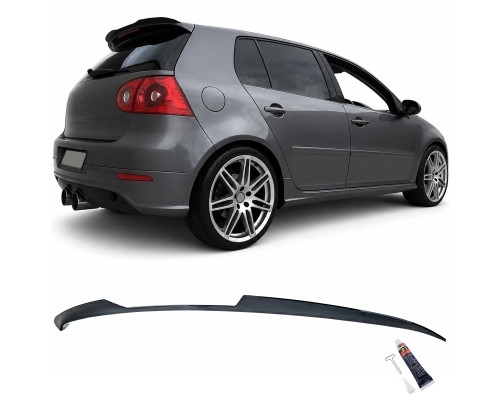 Zadní křídlo, spoiler Volkswagen Golf 5 (ducktail) - černý lesklý