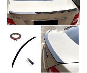 Zadní křídlo, spoiler Mercedes Benz C (W204 sedan) - černý, lesklý