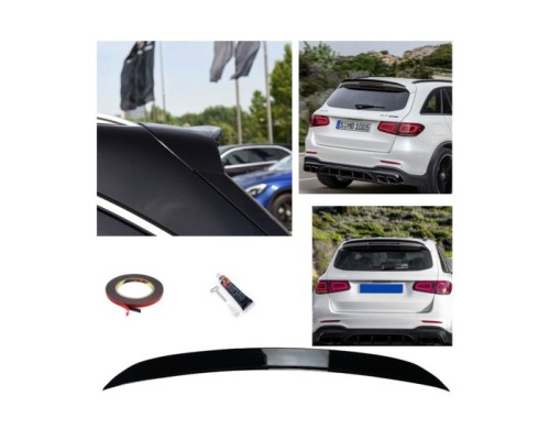 Zadní křídlo, spoiler Mercedes Benz GLC SUV (X253) - černý lesklý