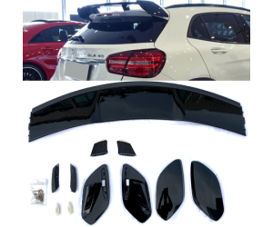 Zadní křídlo, spoiler Mercedes Benz GLA X156 (2014-2019) - černé lesklé